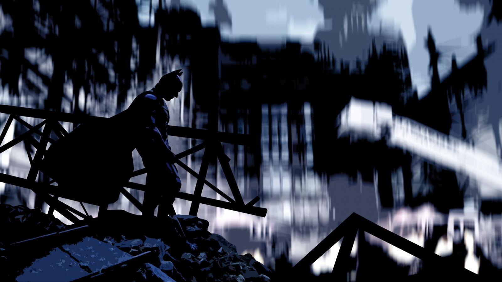 Wallpaper : sunlight, reflection, silhouette, Batman, movies ...