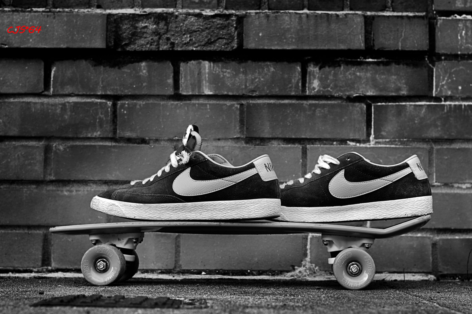 Wallpaper bw, blackwhite, Nikon, skateboarding, trainers, Nike, skate