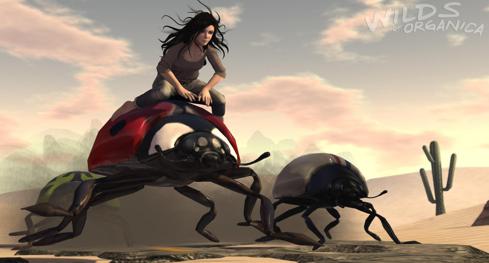 illustrazione, insetto, scarafaggio, seconda vita, gioco, Gacha, sfondo del computer, personaggio fittizio, invertebrato, cavallo come mammifero, membrana insetto alato, avventuriero, Lowpoly, 3dmodelling, Wildsoforganica, cg artwork