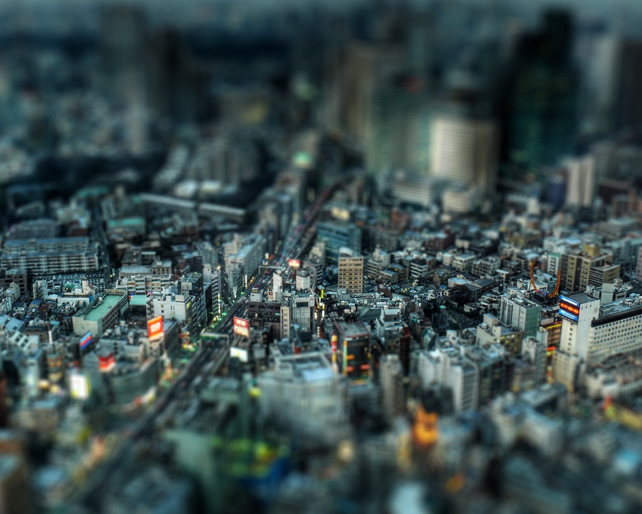 Japan, by, bybilledet, fotografering, skyline, skyskraber, stadion, tilt shift, metropol, publikum, Tokyo, arena, downtown, menneskemængde, byområde, atmosfære af jord, hovedstadsområde, menneskelig bosættelse, sport mødested, luftfotografering
