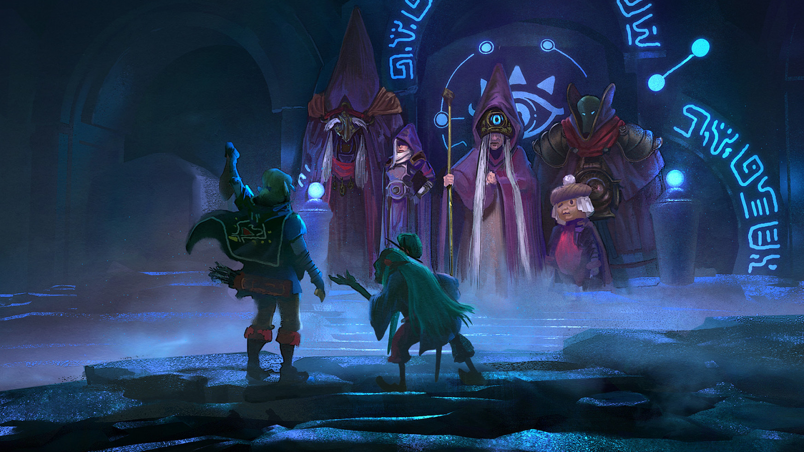 Wallpaper : Tyler Edlin, digital art, artwork, The Legend of Zelda