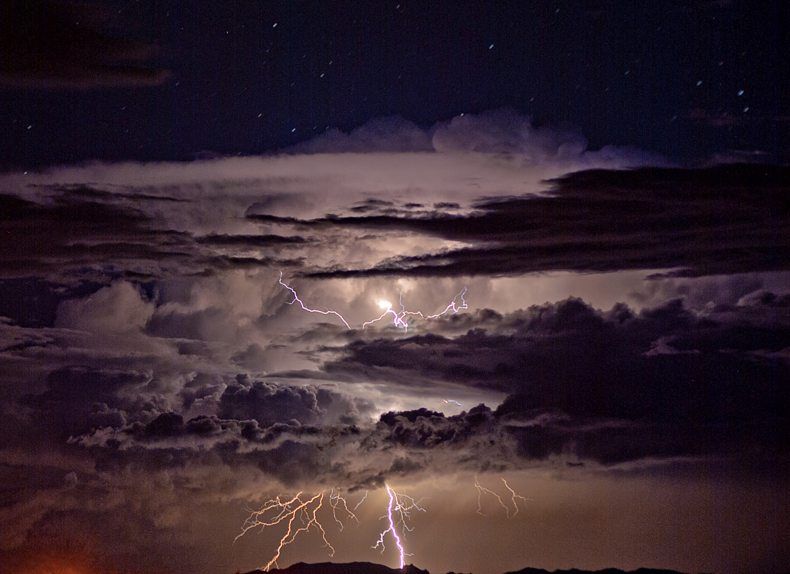 noc, prostor, nebe, Země, uklidnit, Blesk, bouřka, večer, vítr, horizont, atmosféra, soumrak, Arizona, hrom, půlnoc, mrak, bouřka, tma, počítač tapeta, Atmosféra Země, odlesk, vesmír, astronomický objekt, meteorologický jev, kupa, jev, Noční expozice