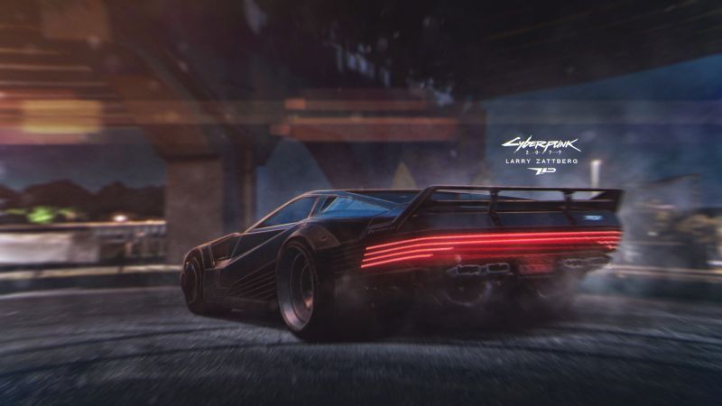 Cyberpunk 2077, Computerspellen, futuristische, auto, voertuig Cyberpunk 2077, Computerspellen, futuristische, auto, voertuig