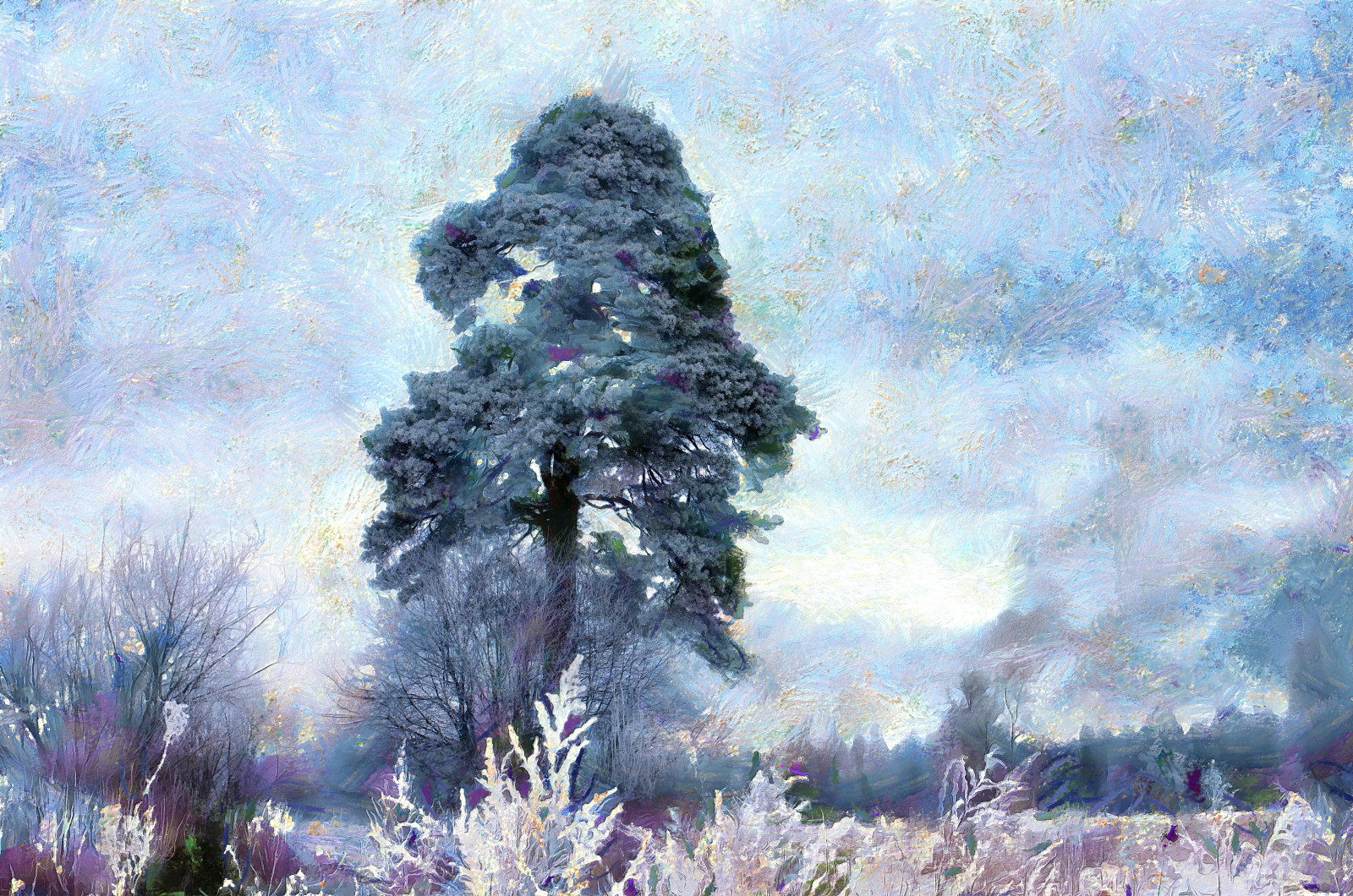 digitale, kalevvask, postelaborato, incavo, Photoshop, manipolazione fotografica, Digiart, photoart, pittorica, artistico, creativo, Estonia, foresta, inverno, ownphotoandcreation, myownphoto