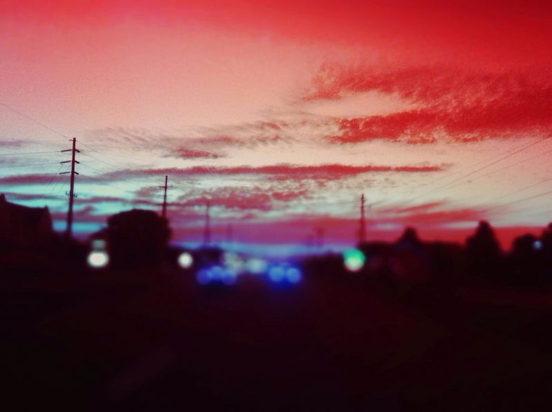 天空, 红色的天空在早晨, 余辉, 日落, 地平线, 红 天空, 红色的天空在早晨, 余辉, 日落, 地平线, 红