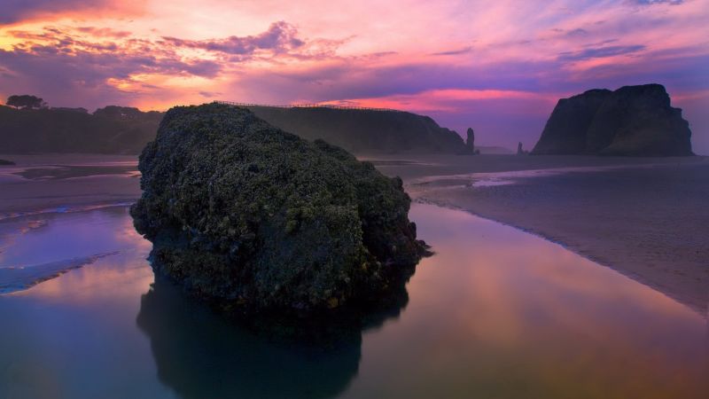 sunlight, sunset, sea, bay, water, rock sunlight, sunset, sea, bay, water, rock