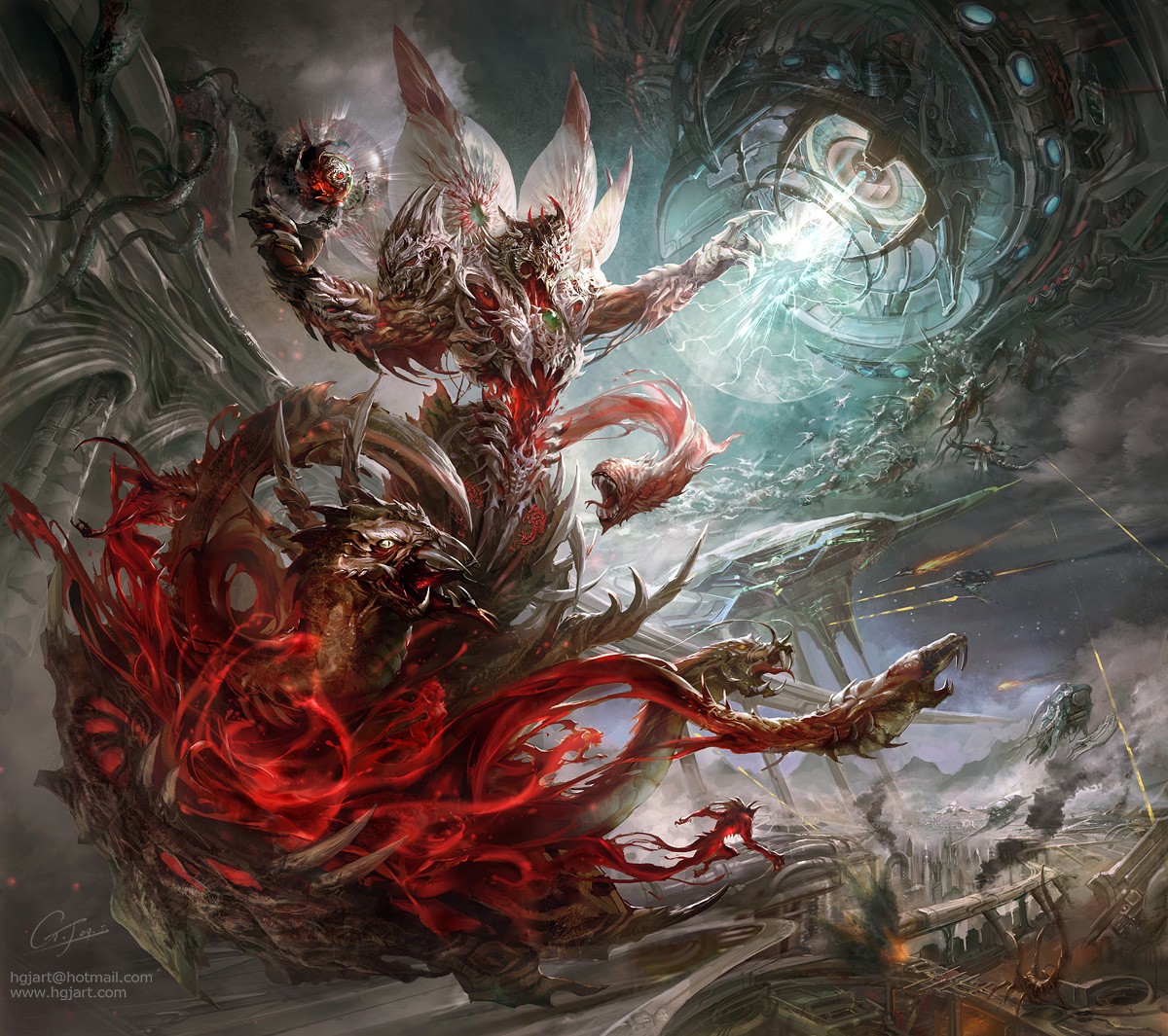 lukisan, seni fantasi, makhluk, naga, mitologi, screenshot, karakter fiksi