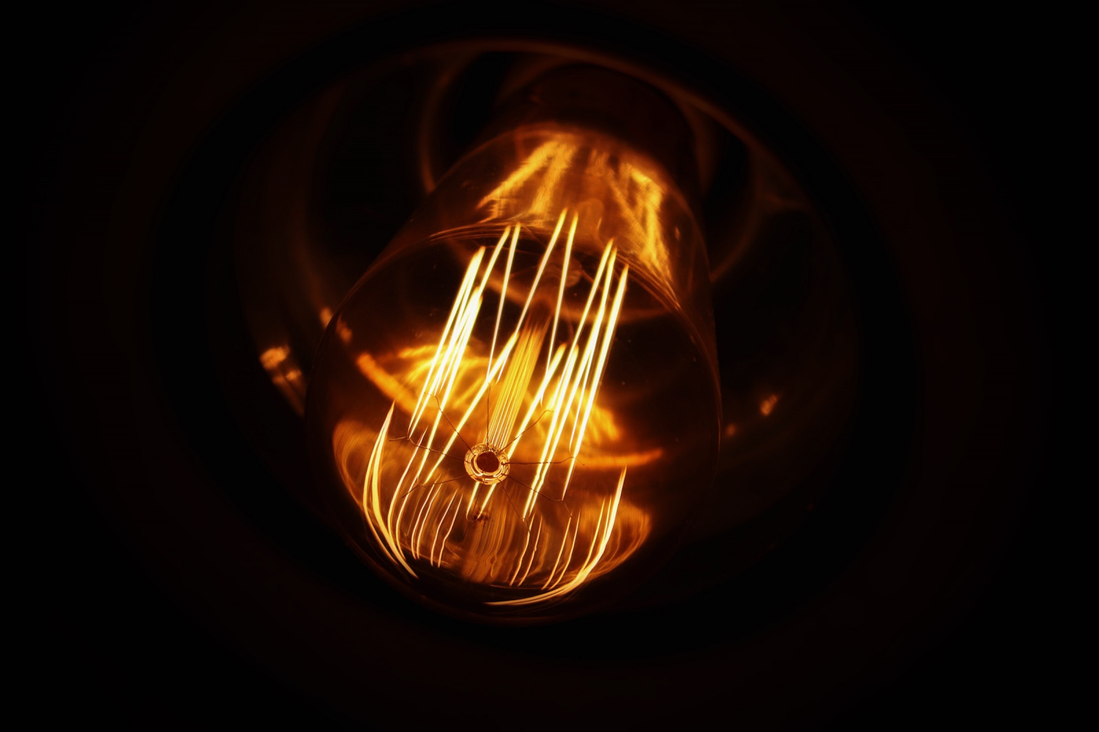 neon, žárovka, temný, návrhář, pohodě Spot