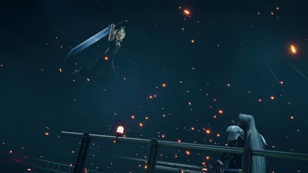 Final Fantasy VII Remake,video games,Cloud Strife,video game characters,Sephiroth,fighting