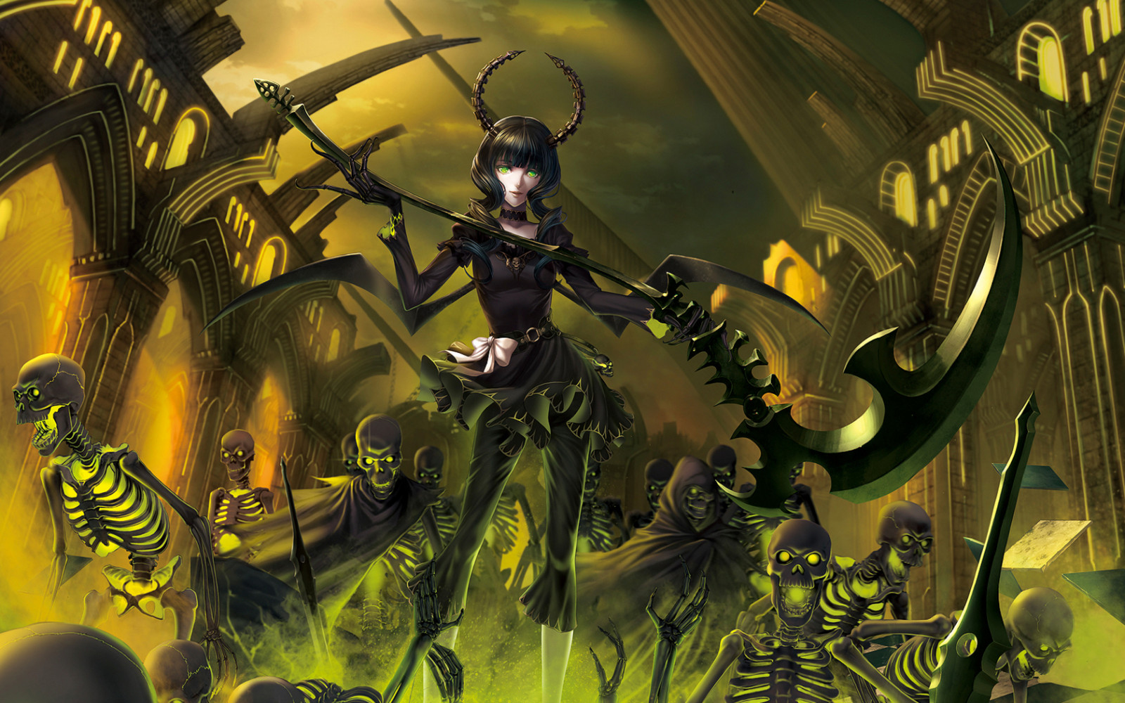 Illustration, Anime, Anime Mädchen, Comics, Mythologie, Tödlicher Meister, Bildschirmfoto, Warlord, Mecha, 1680x1050 px, Computer-Tapete, Pc spiel, Comic-Buch