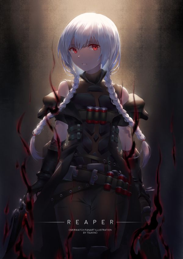 artwork, digital art, video games, women, portrait display, Blizzard Entertainment
