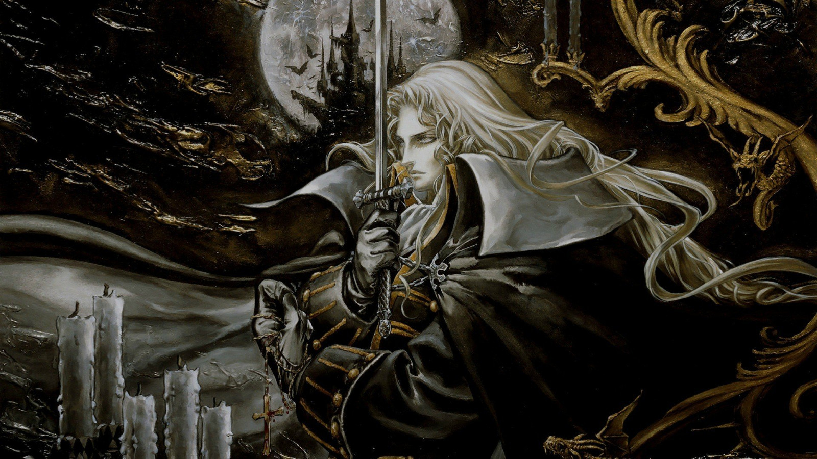 Fondos De Pantalla 1920x1080 Px Alucard Castlevania Sinfon a De La 