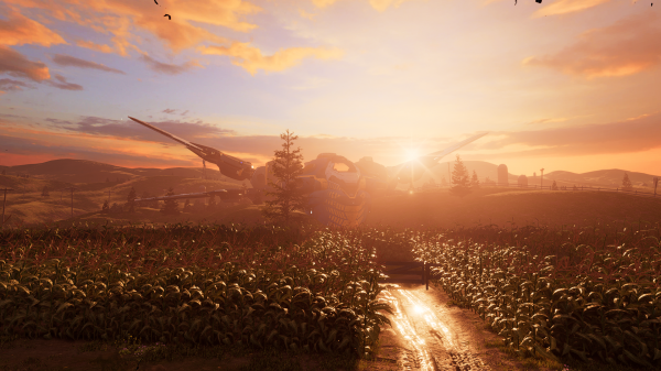 CGI,Guardians of the Galaxy Game,video games,screen shot,sunset,sun rays
