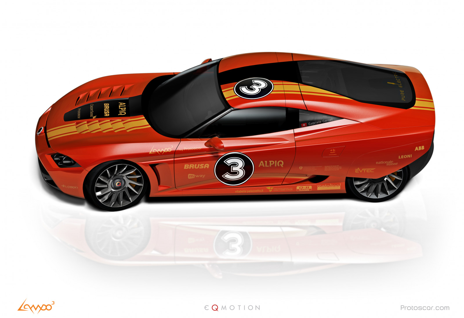 car, vehicle, Toy, sports car, scale model, racing, performance car, netcarshow, netcar, car images, car photo, 2011, Protoscar, Lampo 3 concept, supercar, land vehicle, automotive design, automotive exterior, race car, automobile make, model car, luxury vehicle