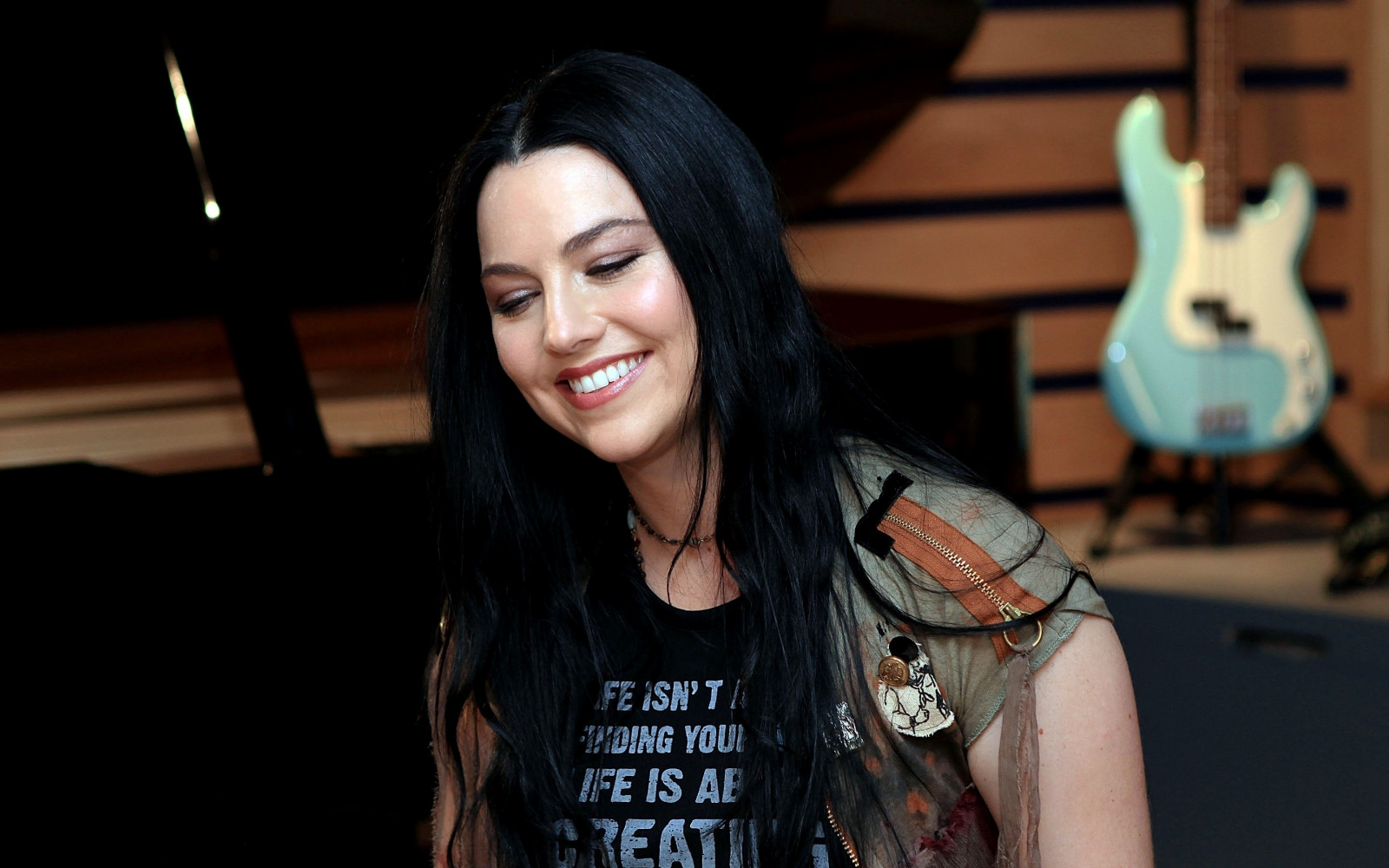 Černá, model, portrét, brýle, fotografování, zpěvák, móda, Osoba, zpěv, mizení, Amy Lee, dívka, krása, usměj se, žena, dáma, portrétní fotografie, focení, mimika