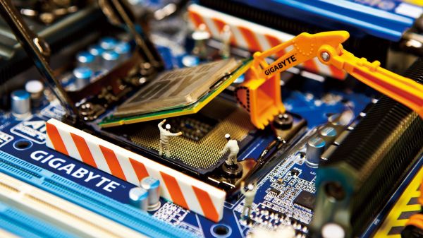 macro,computer,technology,CPU,Gigabyte,processor