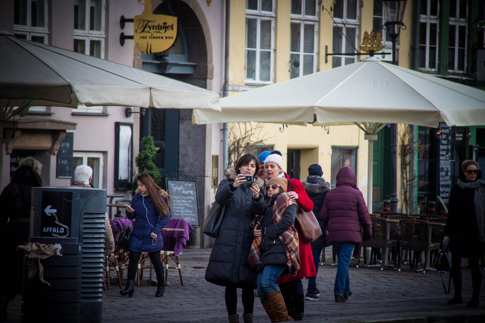 คน, ถนน, ถนน, เดนมาร์ก, โคเปนเฮเกน, ตลาด, Danmark, k penhamn, m nniskor, kopenhavn