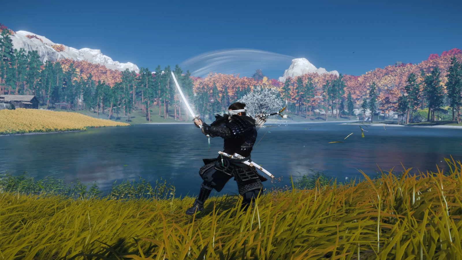 Ghost of Tsushima, videogiochi, samurai, Jin Sakai, fantasma