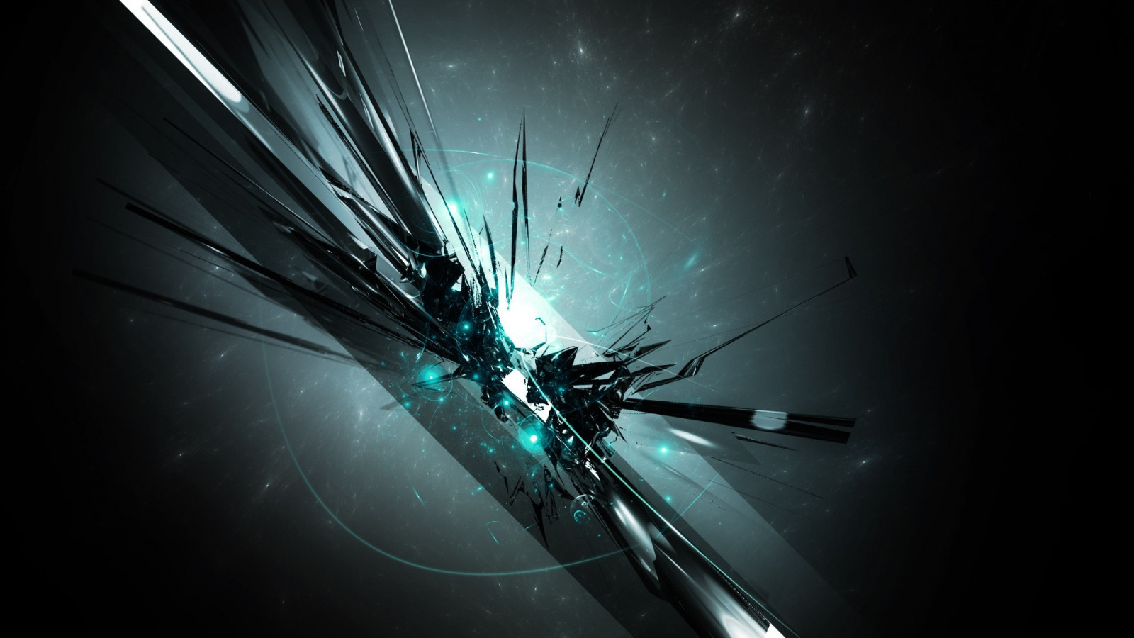 digital art, night, abstract, space, shapes, light, line, darkness, screenshot, computer wallpaper, atmosphere of earth, close up, outer space, macro photography