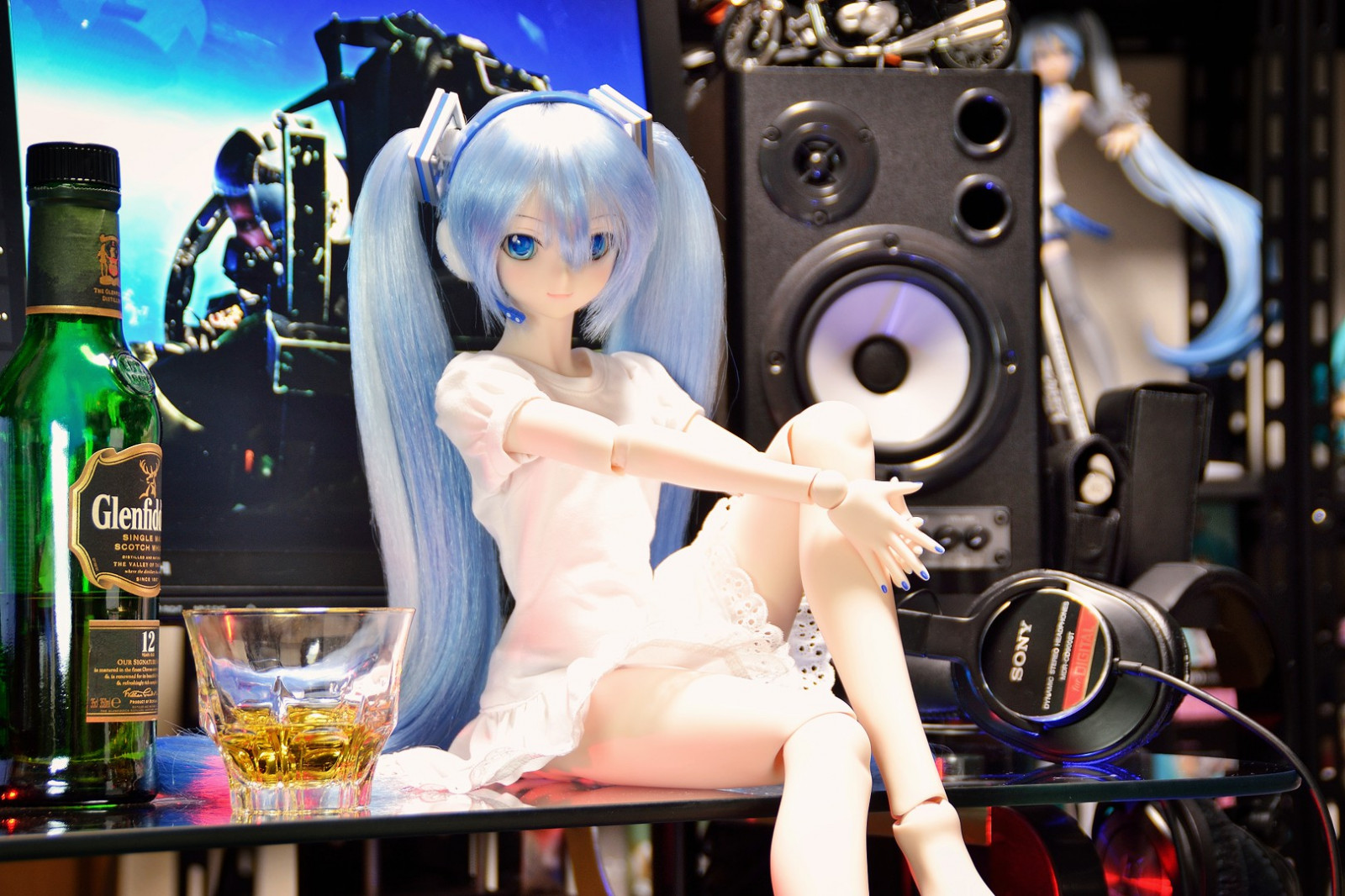 baba, asztal, BJD, dd, dollfiedream, Vocaloid, Hatsune Miku