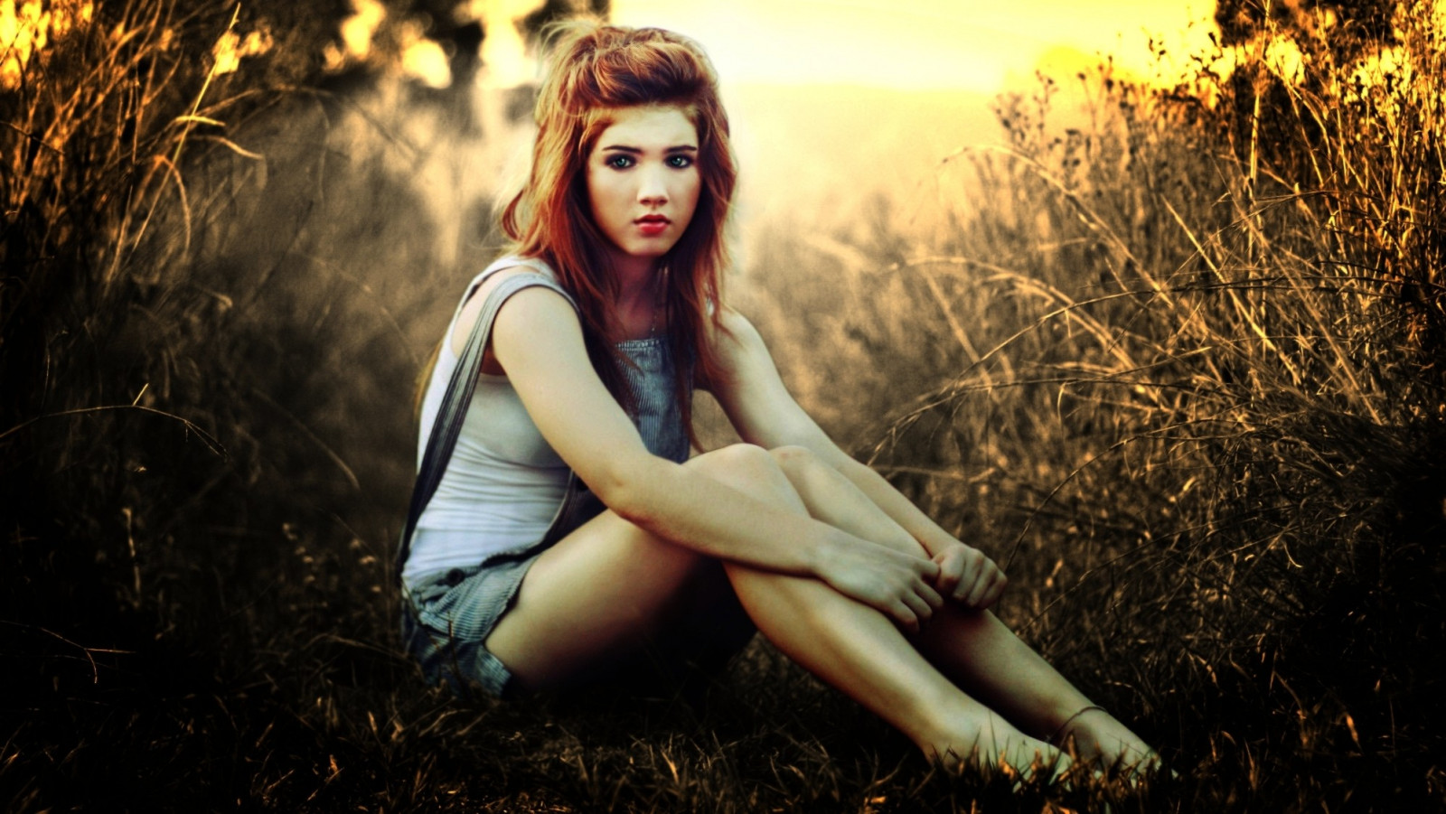 sollys, model, portræt, fotografering, sepia, foto manipulation, mode, årgang, emotion, romantik, efterår, pige, skønhed, fotografi, mørke, computer tapet, portrætfotografering, Photo shoot