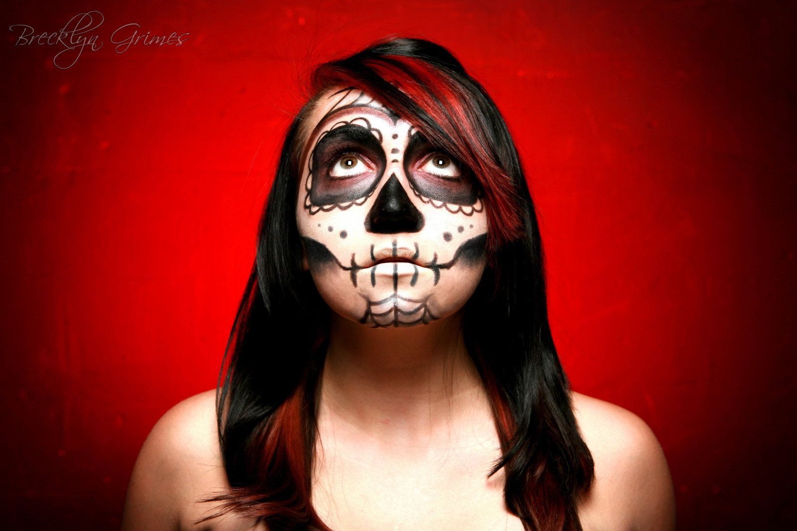 viso, nero, bicchieri, rosso, Dia de los Muertos, Teschio di zucchero, capi di abbigliamento, capo, oscurità, costume, maschera