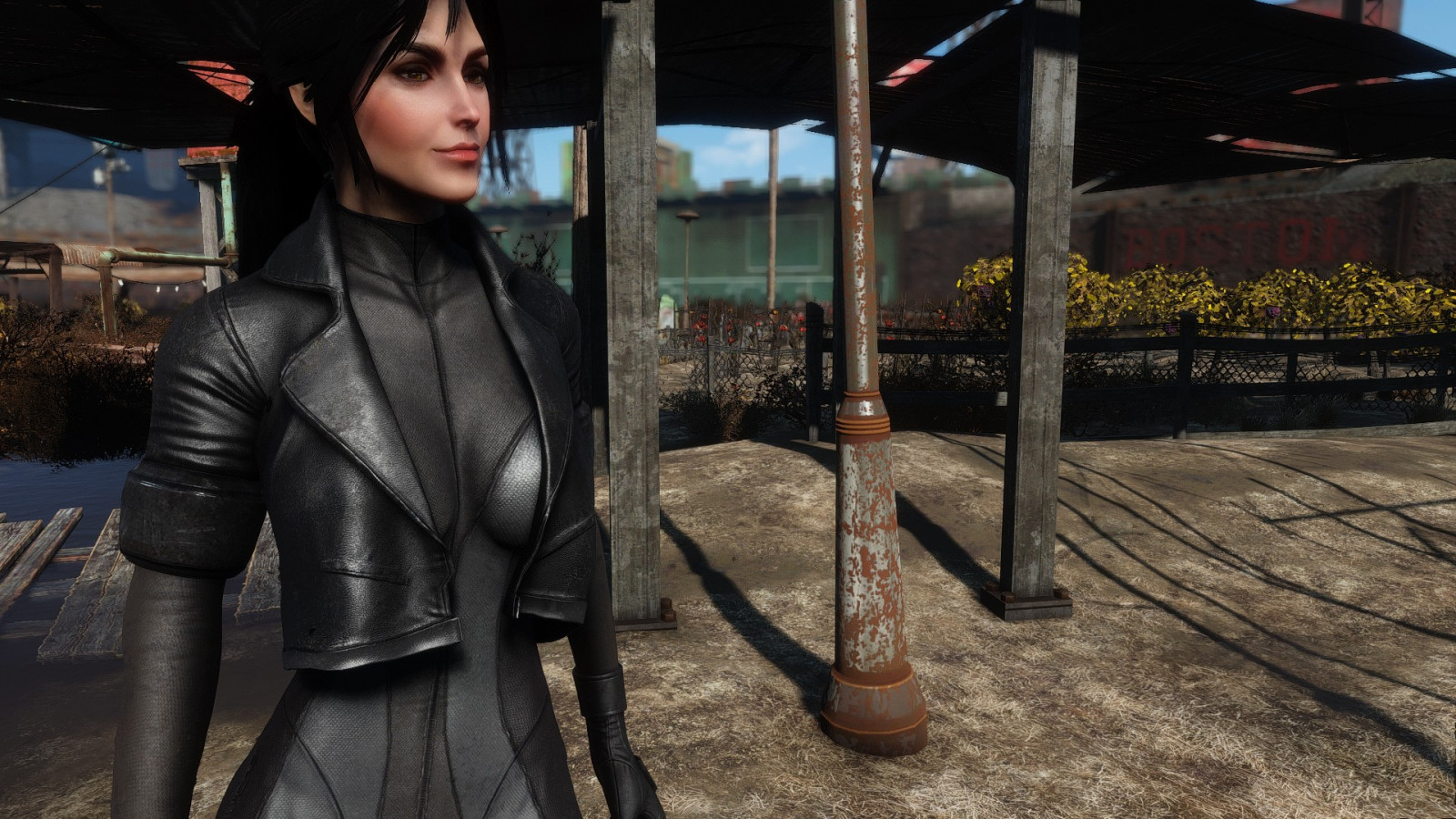 trò chơi điện tử, đàn bà, Ngã ra ngoài, Fallout 4, Áo lót tiền, Ảnh chụp màn hình