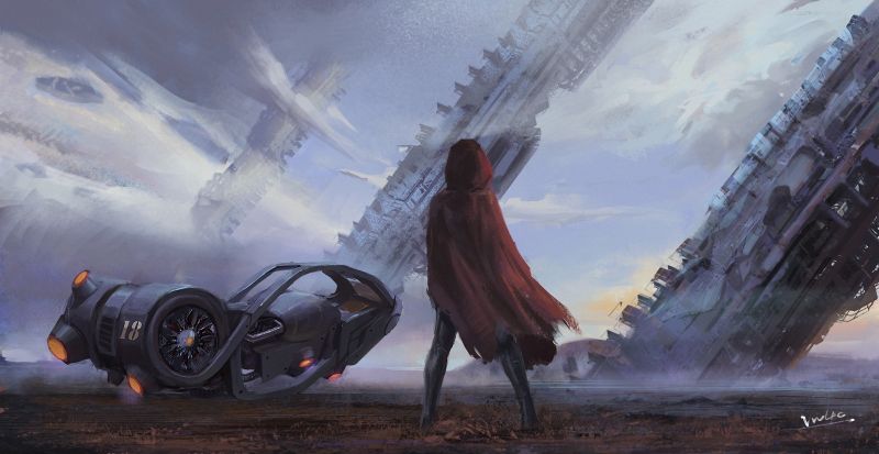artwork, science fiction, Terrain, screenshot, computer wallpaper, geological phenomenon artwork, science fiction, Terrain, screenshot, computer wallpaper, geological phenomenon
