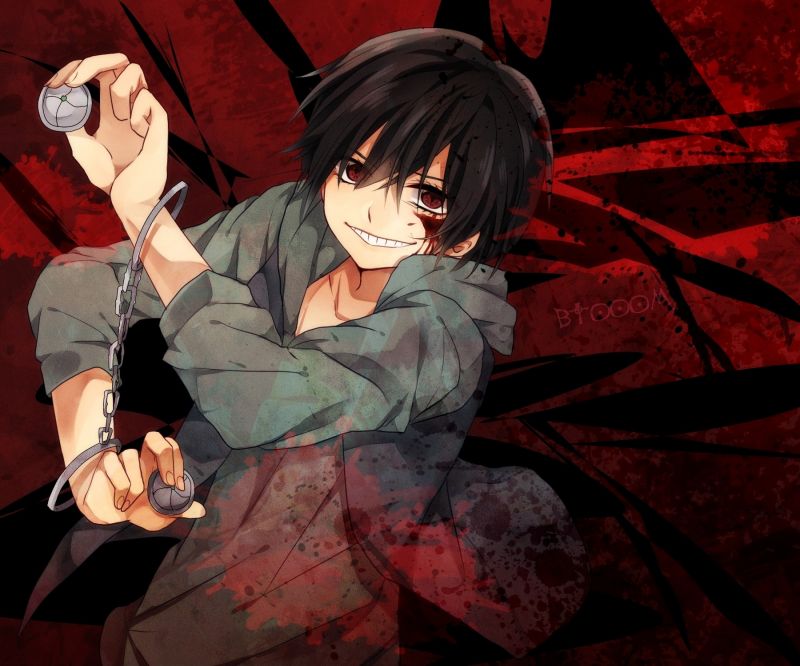 ilustrace, anime, Btooom, Snímek obrazovky ilustrace, anime, Btooom, Snímek obrazovky