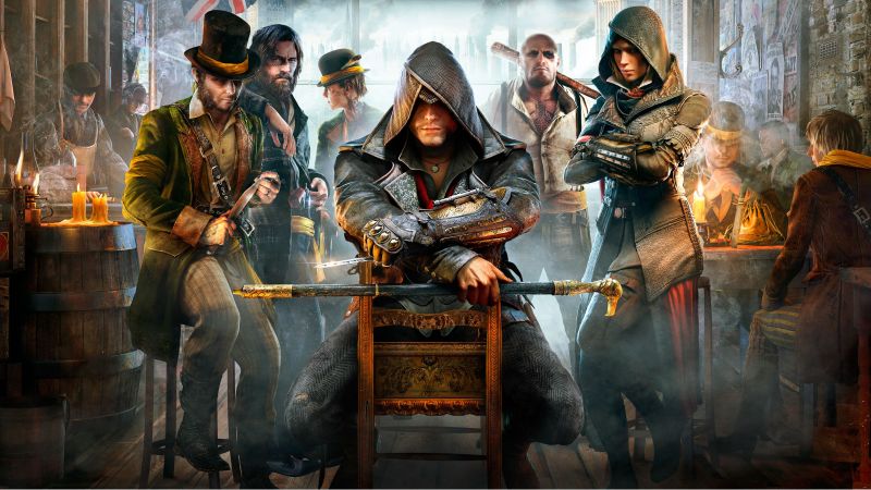 Snímek obrazovky, Assassins Creed, 3840x2160 px, Assassins Creed Syndicate, hudební divadlo, pc hry Snímek obrazovky, Assassins Creed, 3840x2160 px, Assassins Creed Syndicate, hudební divadlo, pc hry