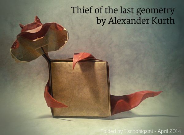 painting, cat, Thief, cartoon, geometry, origami