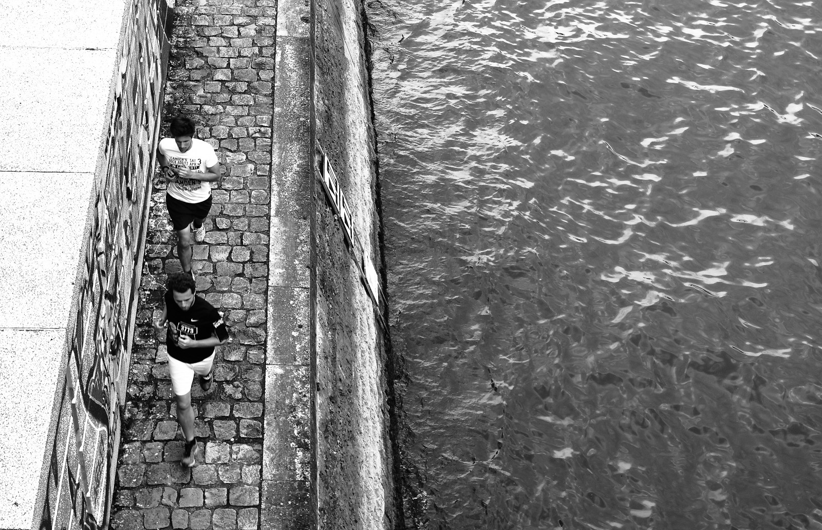 Černá, černobílý, ulice, voda, městský, stěna, dřevo, Paříž, Noir, Seine, strom, Street View, litovat, blanc, vrbový prut, noiretblanc, opora, blackandwithe, photoderue, urbanarte, rekreace, photopascalcolin, Černý a bílý, monochromatické fotografování, Berges, Paris12, Kadence, Auborddeleau, Encadence, visual arts