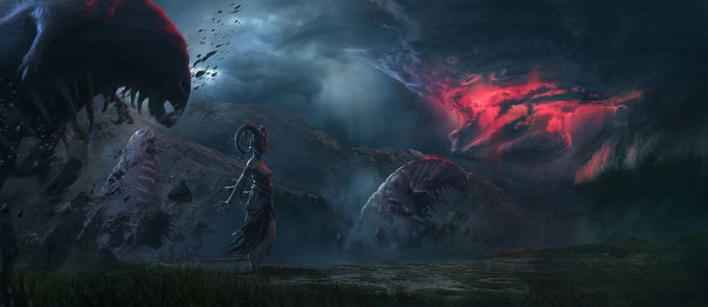 Художественное произведение,ArtStation,цифровое искусство,существо,Искусство фэнтези