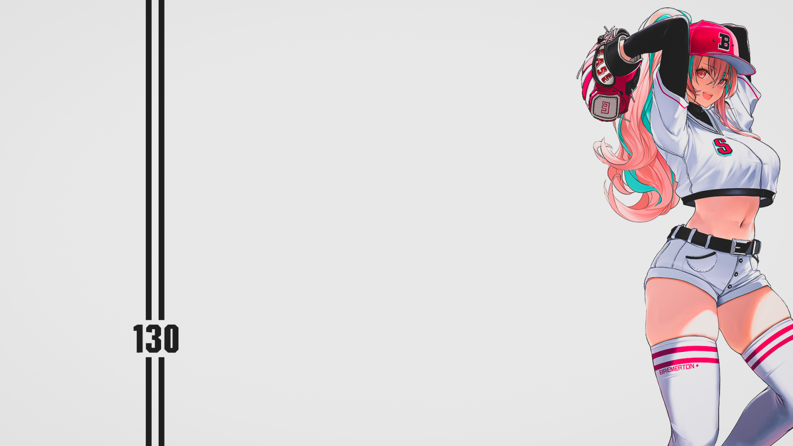 Sfondi : anime girls, Azur Lane, Bremerton Azur Lane, baseball, Calze