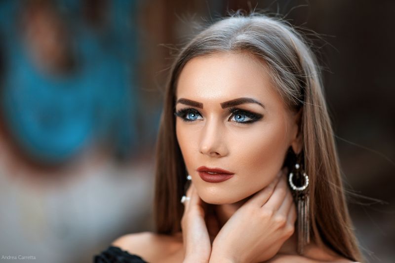 twarz,kobiety,Model,portret,blond,długie włosy