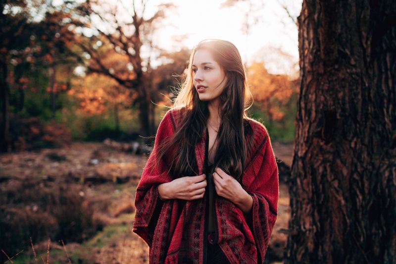 women outdoors, women, model, portrait, looking away, forest women outdoors, women, model, portrait, looking away, forest