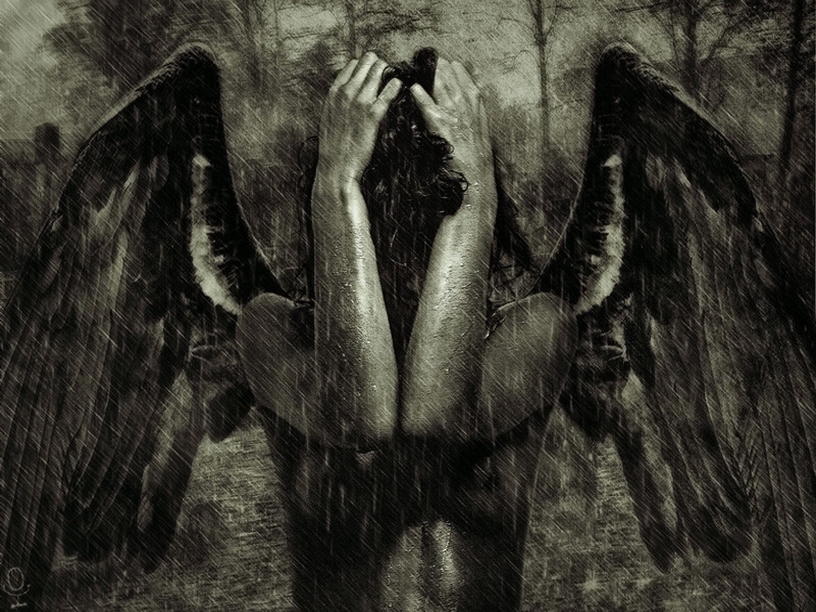 výkres, černobílý, fantasy umění, umělecká díla, srst, mytologie, obraz, skica