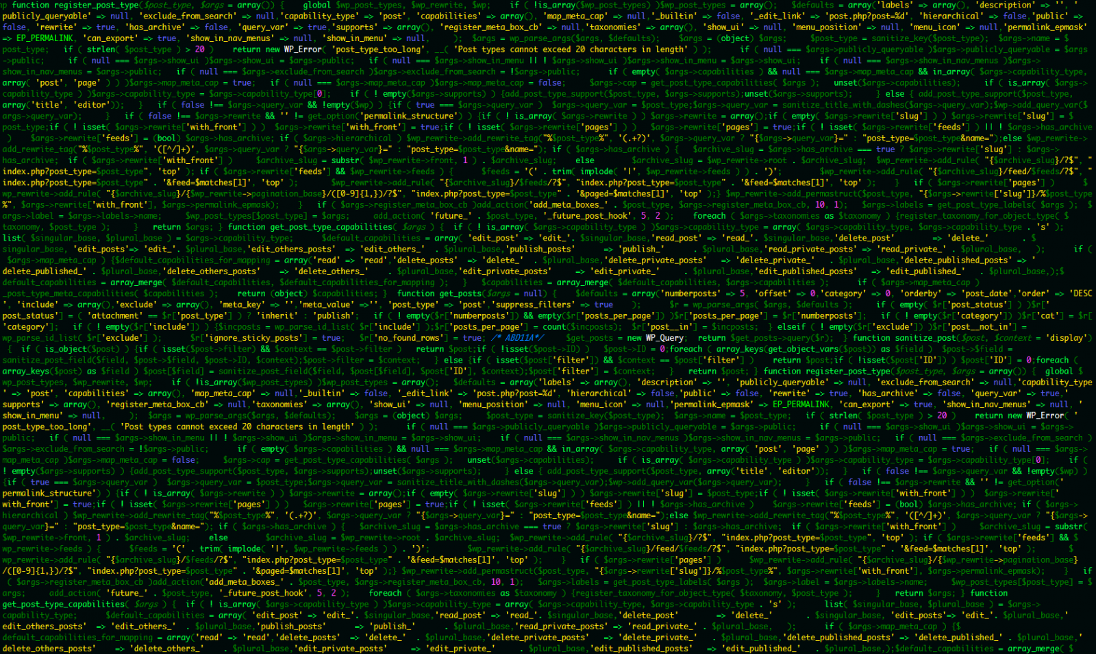 Wallpaper : computer, code, programming, PHP, syntax highlighting ...