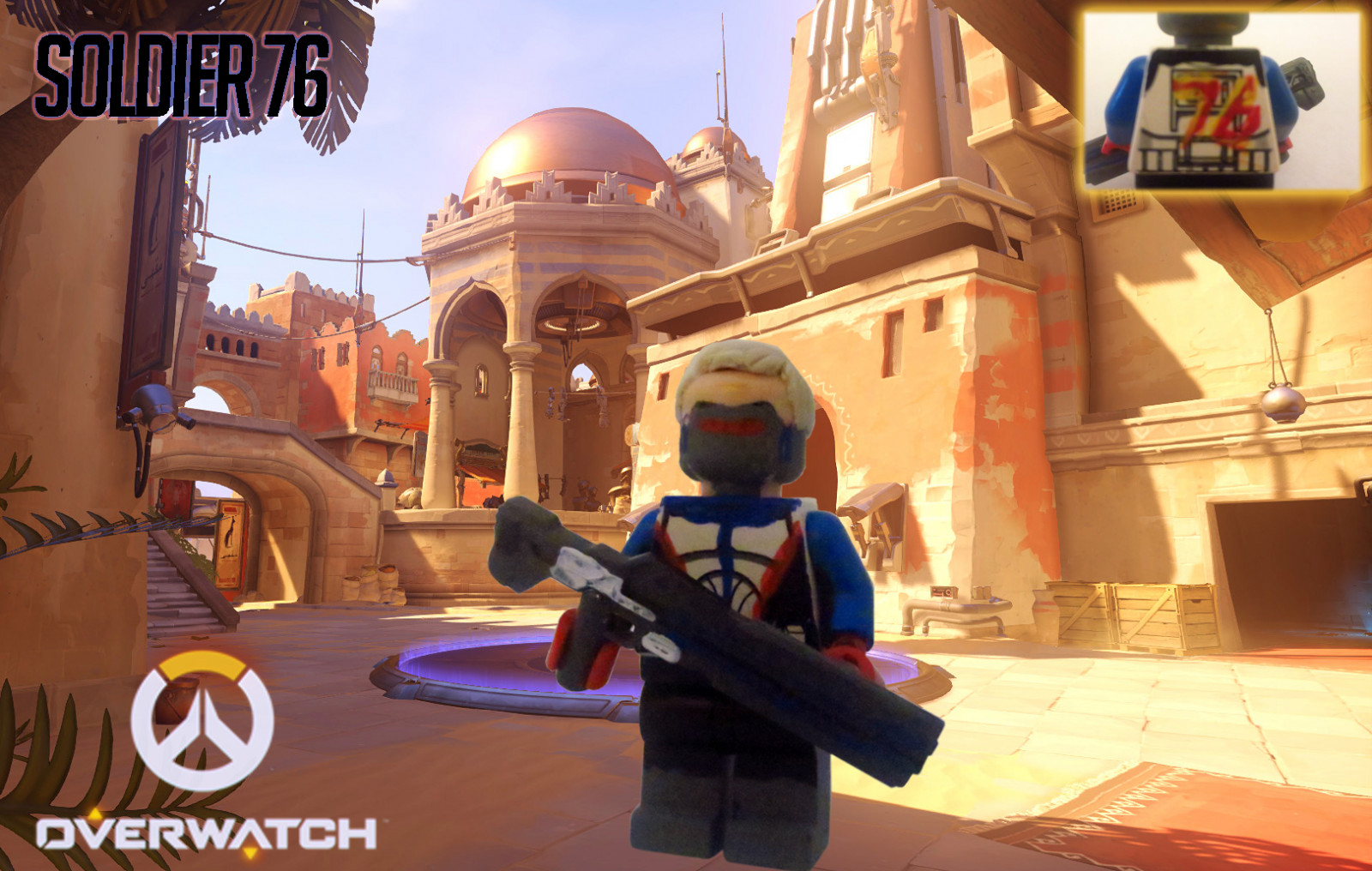 hra, LEGO, fík, Zvyk, Overwatch, soldier76, alienhunter143