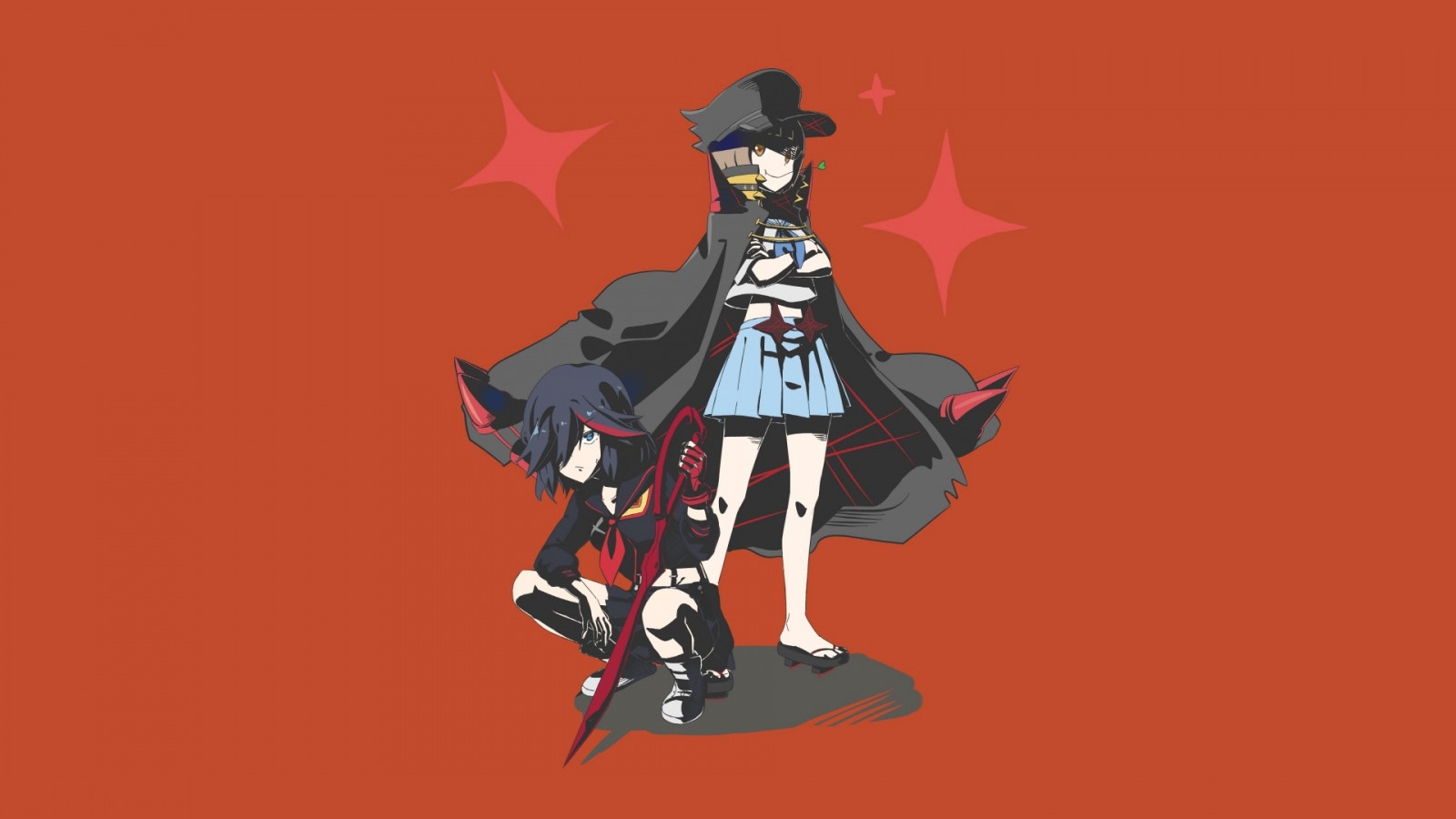 ilustrace, anime, kreslená pohádka, Kill la Kill, Matoi Ryuuko, Osoba, Mako Mankanshoku, profese