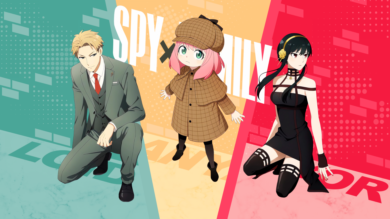 Fondos de pantalla spy x family loid forger yor forger anya forger