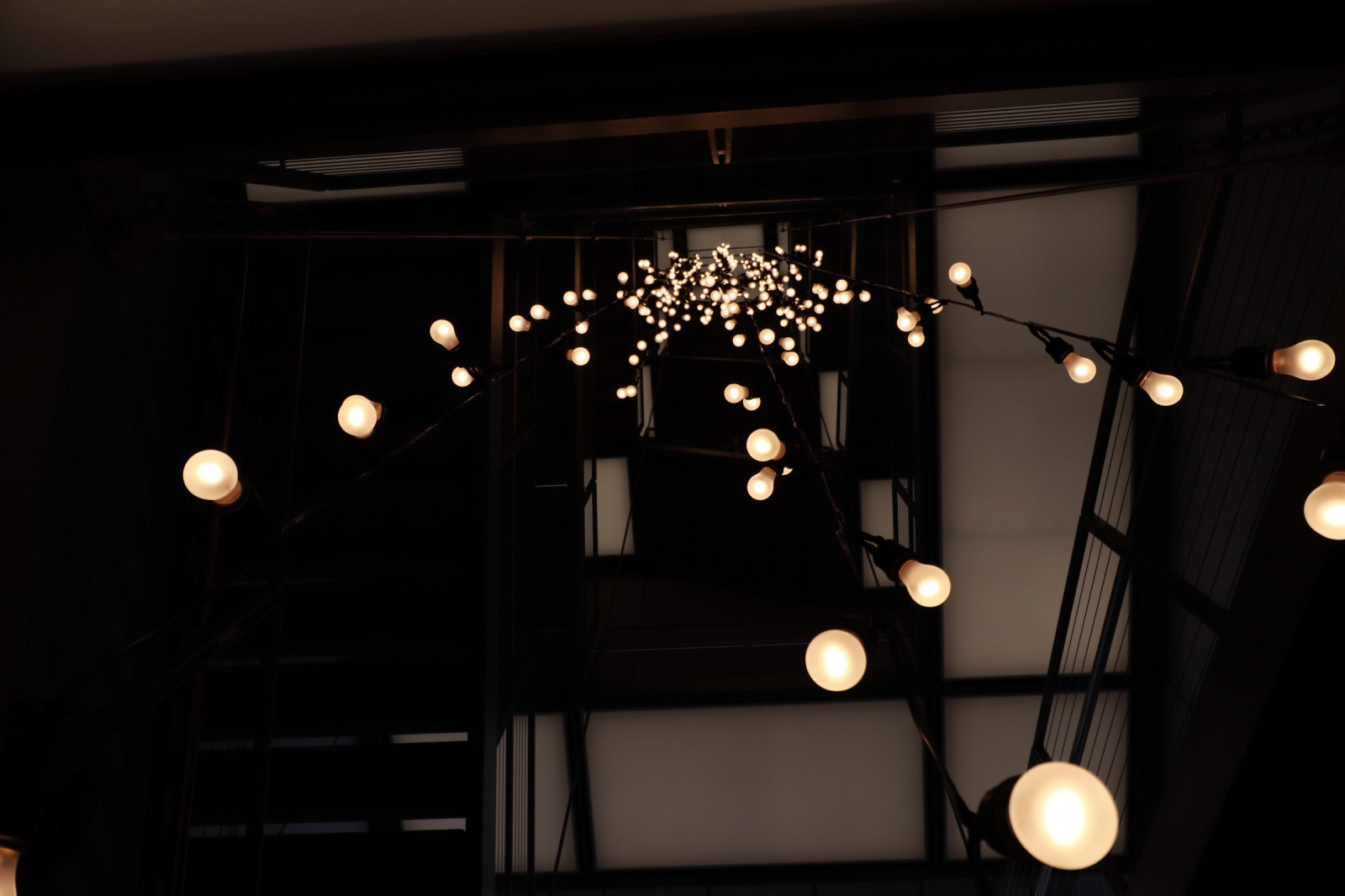 muzeum, New York City, žárovka, Kabel