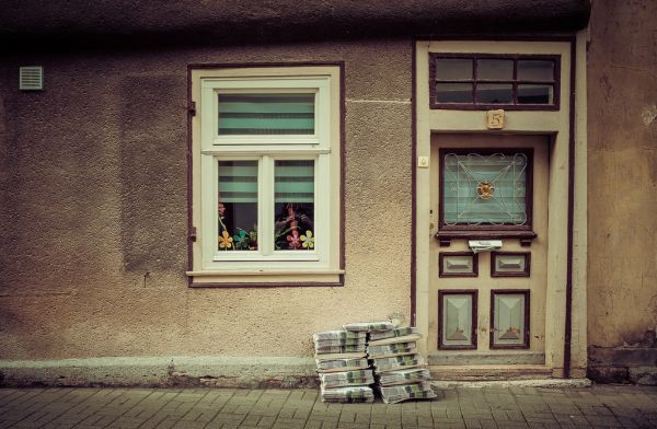 window, street, architecture, wall, road, wood