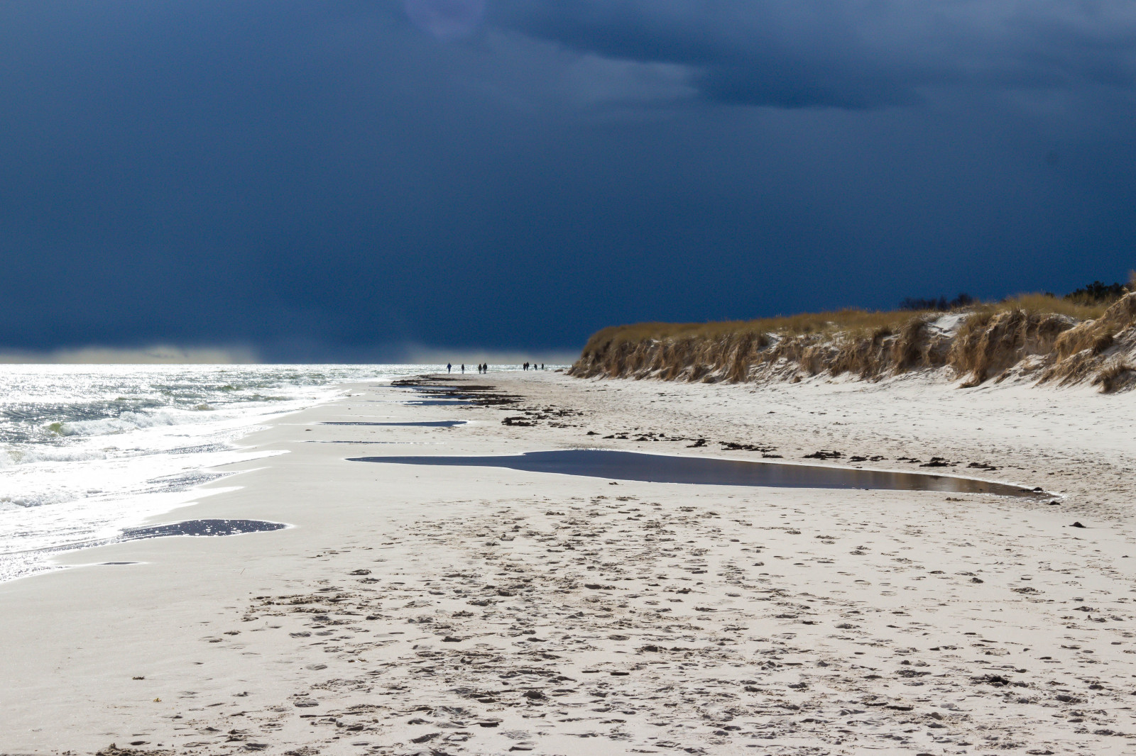 Weather Strand Wallpaper : sea, bay, shore, sand, beach, coast, horizon, cape, weather ...