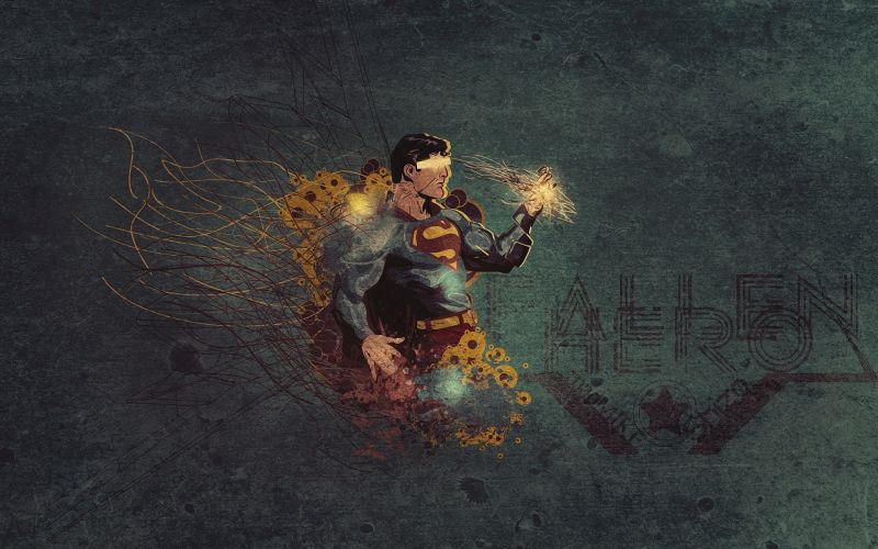 DC Comics, Snímek obrazovky, umělecká díla, super hrdina, Superman, tma DC Comics, Snímek obrazovky, umělecká díla, super hrdina, Superman, tma
