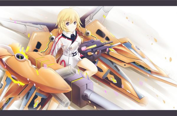 illustration, anime, anime girls, cartoon, Infinite Stratos, Toy