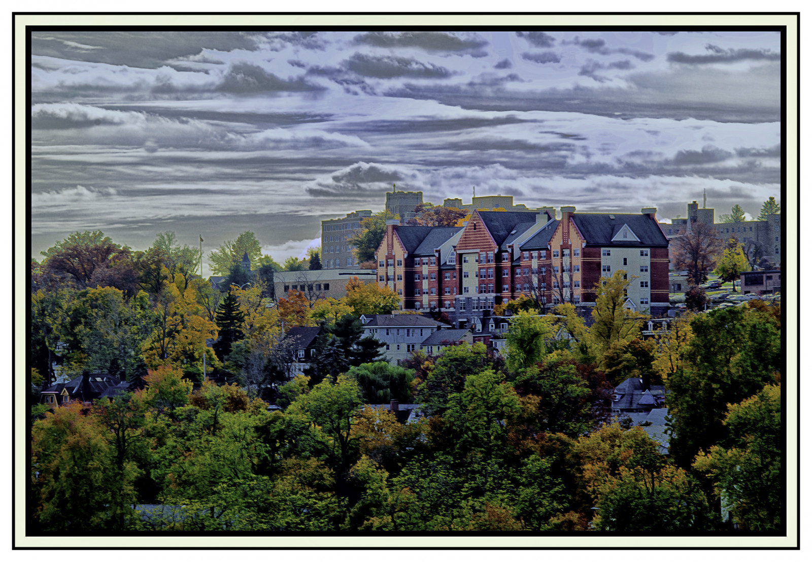 Wallpaper fall, college, st, landscape, mt, marys, newburgh 6504x4504 1073243 HD