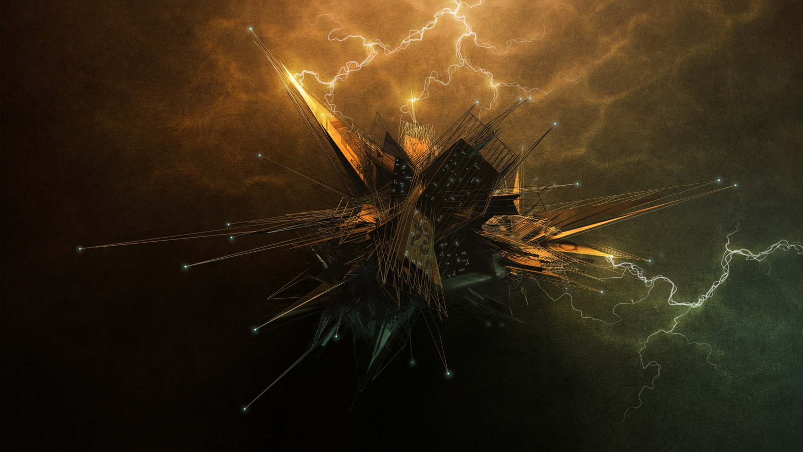 luce del sole, notte, astratto, spazio, fantascienza, leggero, oscurità, immagine dello schermo, sfondo del computer, atmosfera della terra, arte frattale, spazio, fotografia macro