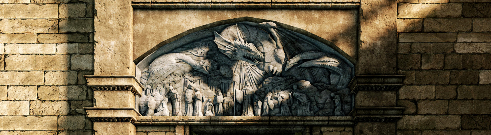 Wallpaper : arch, wall, wood, building, facade, window, ART 6336x1752