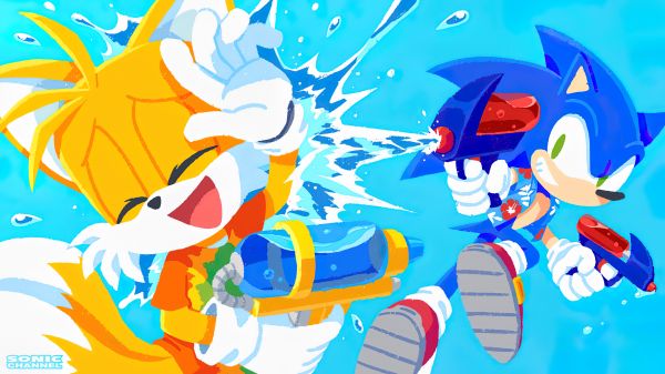 Sonic,Sonic the Hedgehog,Yui Karasuno,artwork,Video Game Art,video game characters